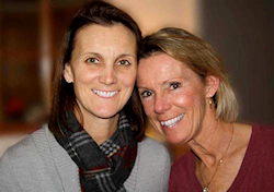Pamela McKinley and Jean Brigham
